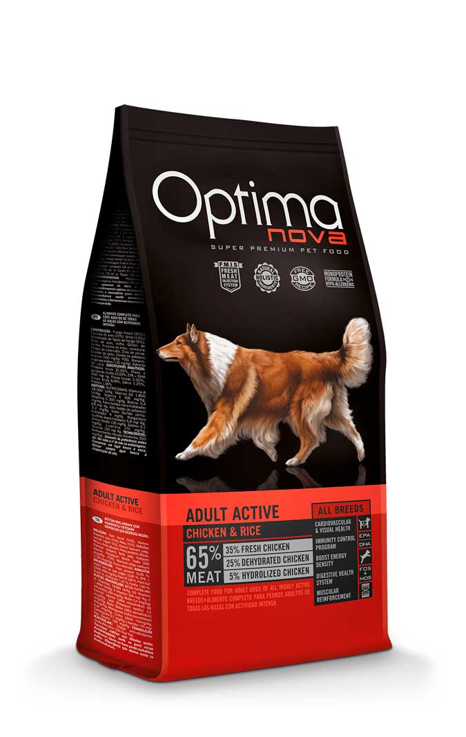 Optima dog clearance food